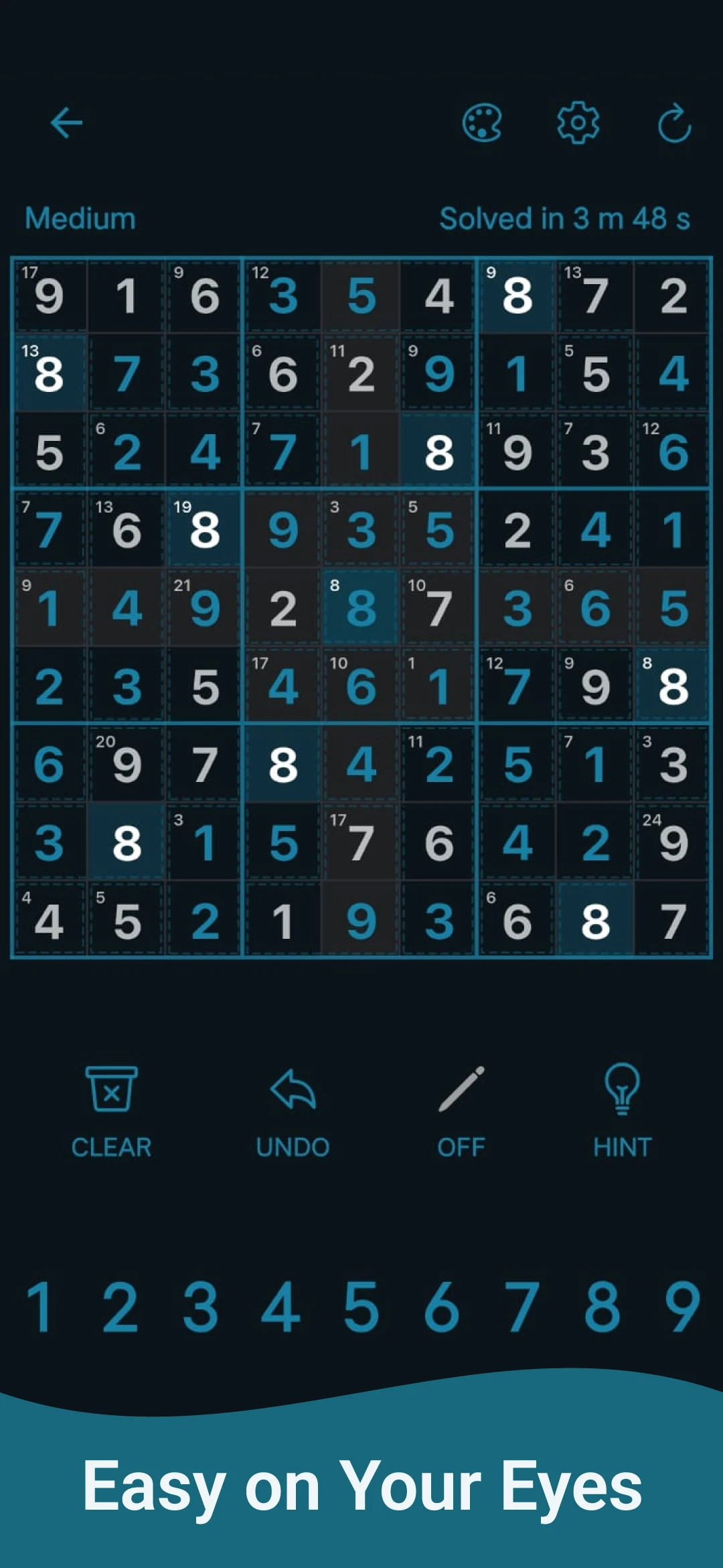 Killer Sudoku screenshot
